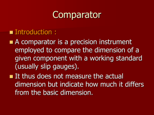 Comparator.