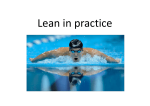 Lean in practice