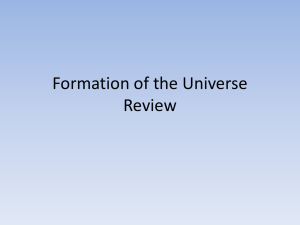 Universe Formation: Big Bang Theory Review