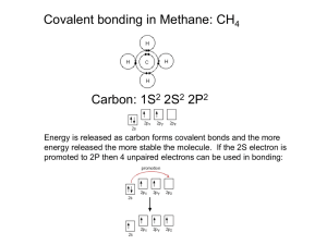 Covalent Bonding in Methane, Ethane, Ethene: Chemistry Notes
