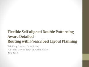 Flexible Self-aligned Double Patterning Aware Detailed Routing