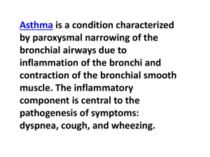 Asthma: Definition, Causes, Diagnosis & Treatment Guide