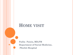 Home Visit & Palliative Care Presentation