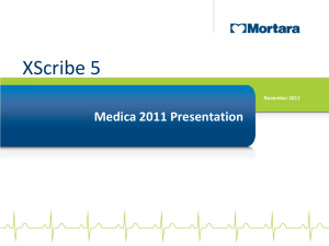 XScribe 5: ECG System Features & Benefits