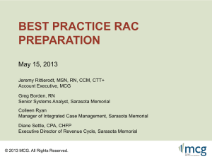 webinarBestPracticeRACPreparation_May2013