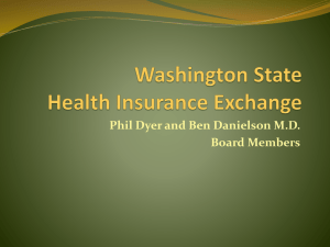 Washington State Health Insurance Exchange