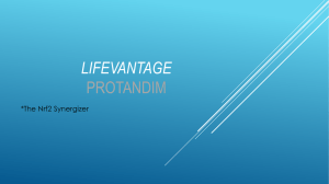 LifeVantage - It Saved Me