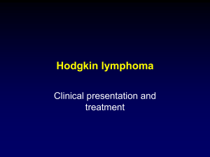 Hodgkin lymphoma - AMC Hematologie