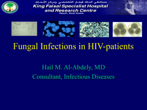 Fungal Infections in HIV Patients: Diagnosis & Treatment