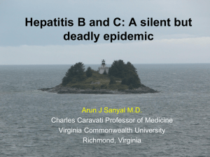 Arun Sanyal, M.D., Professor of Medicine at Virginia Commonwealth