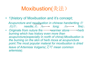 Moxibustion: History, Methods & Precautions