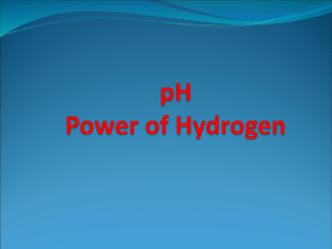 pH Power of Hydrogen - Lotus Holistic Medicine
