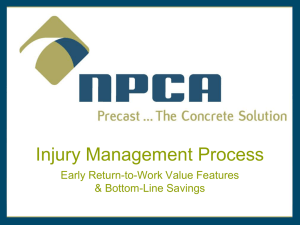 transitional work program