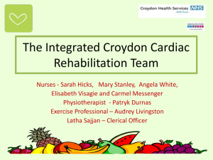 The Integrated Cardiac Rehabilitation Team