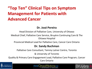 Breakthrough pain - Ontario College of Family Physicians