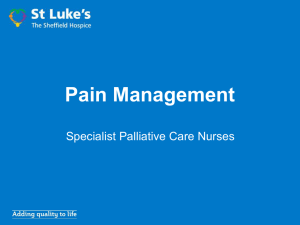 Pain Management