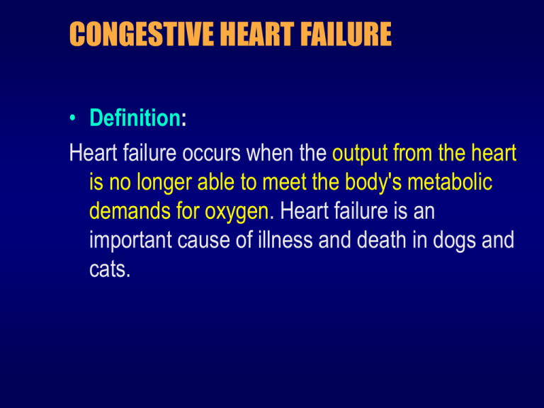 Congestive Heart Failure