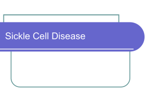 Sickle Cell Disease