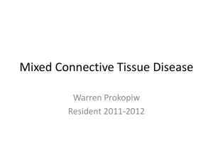 MCTD case - Warren Prokopiw