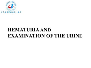 gross hematuria