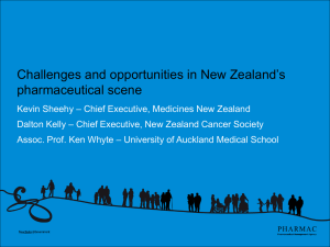 Medicines Access: Looking ahead Kevin Sheehy