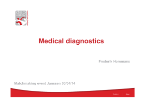 Medical diagnostics