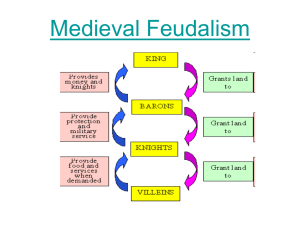 Medieval Feudalism