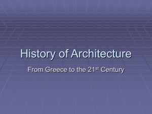 History of Architecture