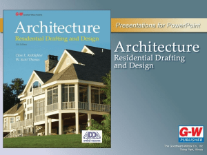 Foundation & Basement Plans: Architecture Presentation