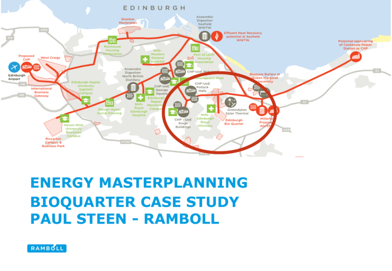 Bioquarter Map BioQuarter Energy Masterplan: Edinburgh Case Study