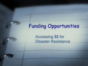 Funding Opportunities