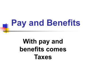 Pay and Benefits