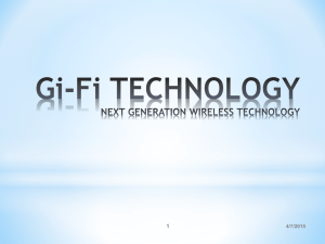 Gi-Fi - Arun Kumar Varshney