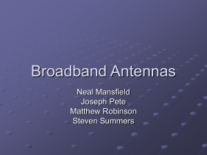 Broadband Antennas