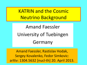 Search for the Cosmic Neutrino Background