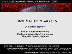 Dark Matter in Galaxies