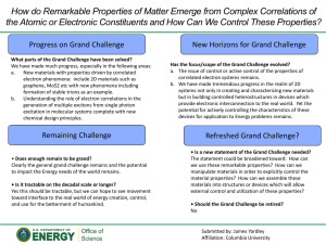 How Do Remarkable Properties of Matter Emerge from Complex