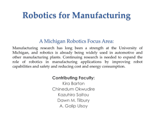 Goal - Robotics - University of Michigan