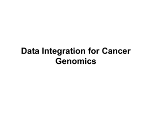 Data Integration for Cancer Genomics