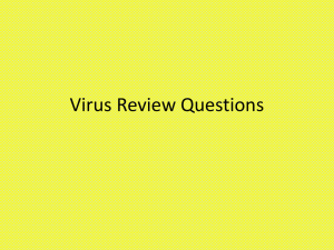 Virus Review Questions and Answers