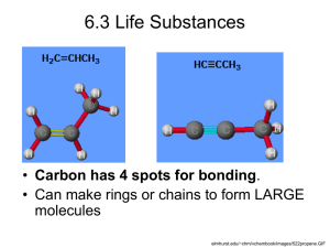Life Substances: Biomolecules, Carbohydrates, Lipids, Proteins