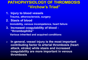 INHERITED THROMBOPHILIA