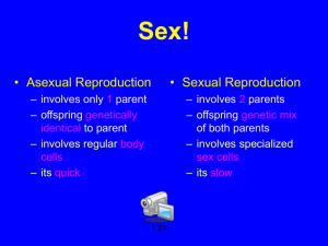 Sexual vs. Asexual Reproduction: Biology Presentation