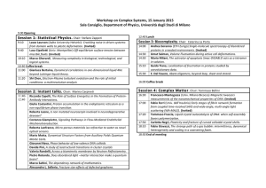 programma - Università degli Studi di Milano