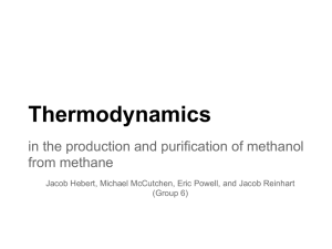 thermodynamics (theory, Chemcad)