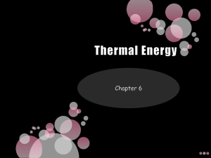 Thermal Energy
