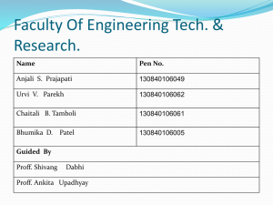construction material - Faculty of Engineering Technology & Research