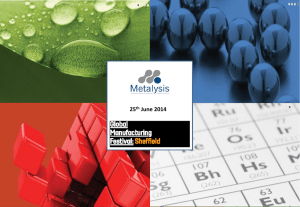 Presentation - Global Manufacturing Festival