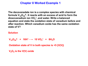 Chemistry Worked Examples: Oxidation, Complexes, Isomers
