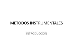 METODOS INSTRUMENTALES